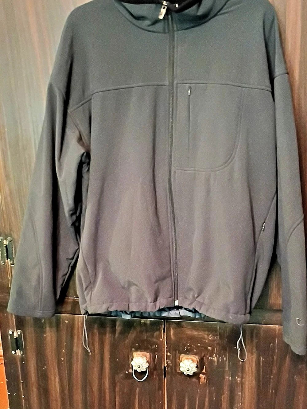 Champion Men's Fleece Lined Full-Zip Jacket Size XL